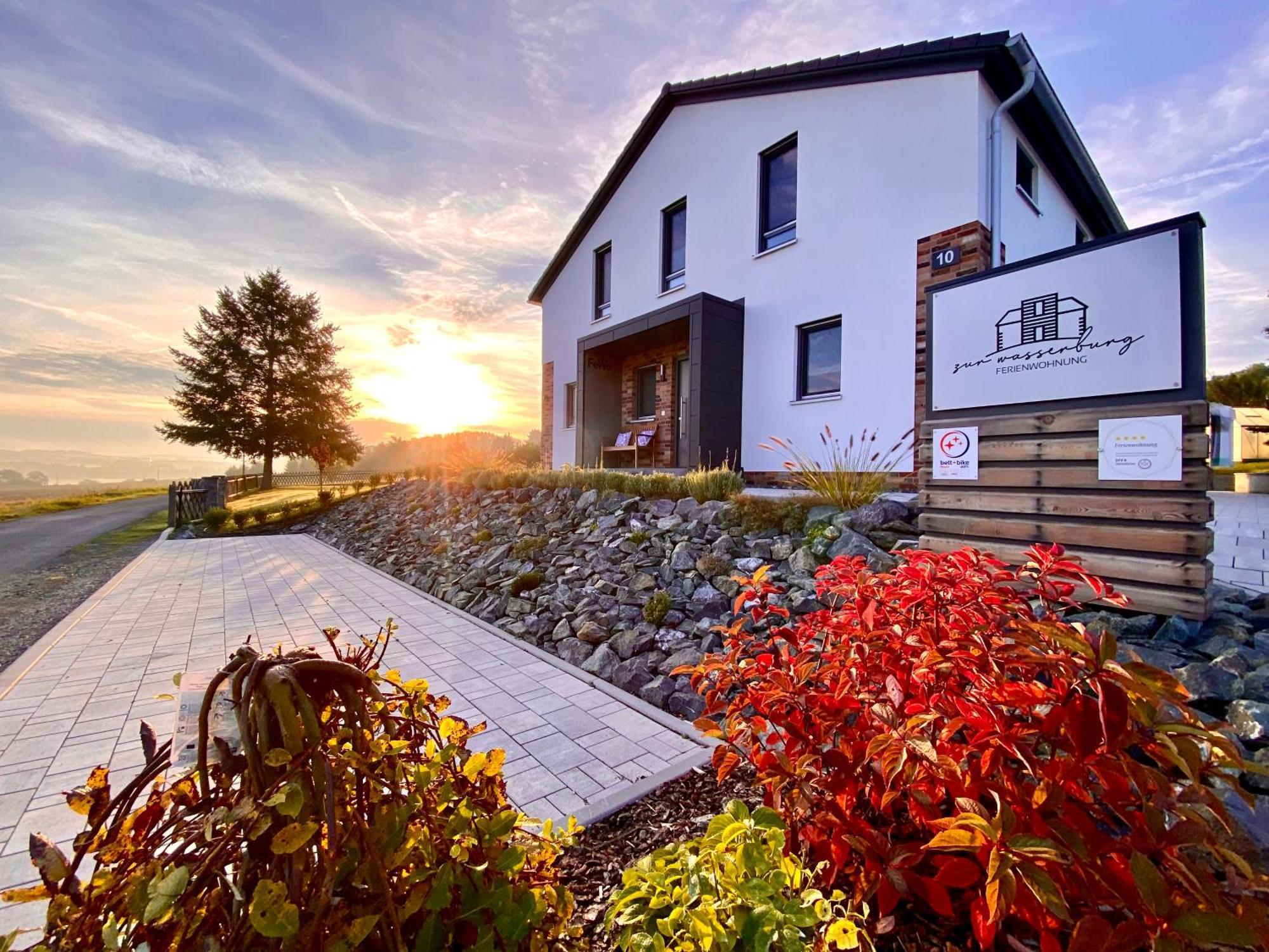 Fewo Zur Wasserburg Oelsnitz Exterior foto
